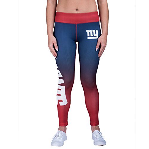 Forever Collectibles NFL Women's New York Giants Gradient 2.0 Wordmark Legging