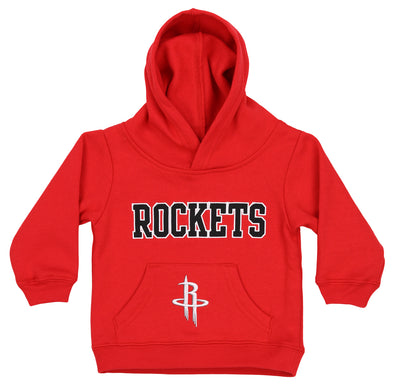 Outerstuff NBA Infant Toddler Houston Rockets Fleece Hoodie, Red