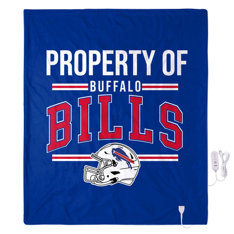 FOCO NFL Buffalo Bills Exclusive Heated Throw Blanket, 50"x60"