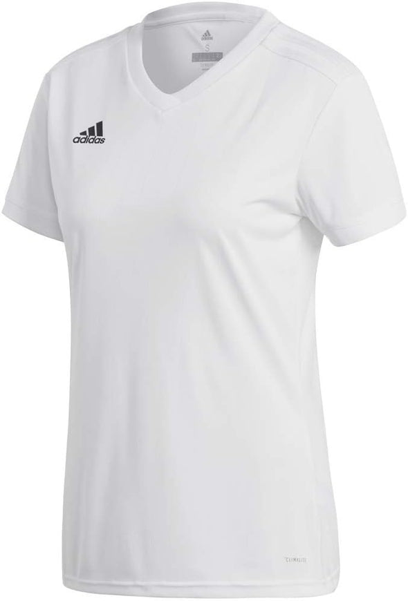 adidas Women's Tabela 18 Soccer Jersey, White/White