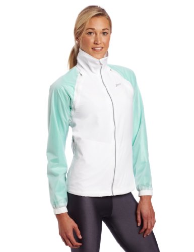 Asics Women's 2-in-1 Athletic Zip Up Jacket Vest Coat Windbreaker