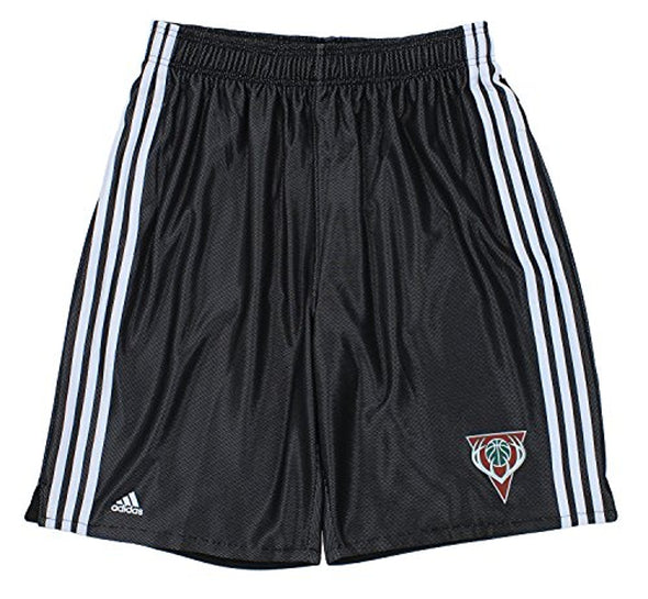 Adidas NBA Big & Tall Men's Milwaukee Bucks 3-Stripes Fusion Shorts, Black