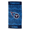 Northwest Tennessee Titans NFL Classic Zebra Print Beach Towel, 30x60