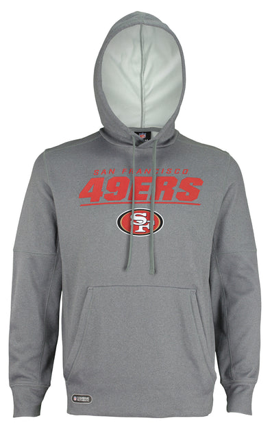 New Era NFL Men's San Francisco 49ers Stated Pullover Performance Hoodie