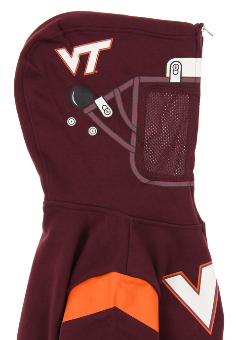 Outerstuff NCAA Virginia Tech Hokies Youth (8-20) Full Zip Helmet Masked Hoodie