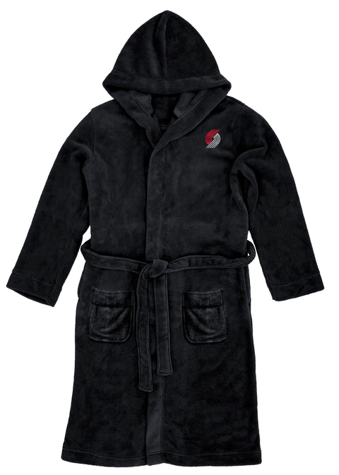 Northwest NBA Men's Portland Trailblazers Hooded Silk Touch Robe, 26" x 47"