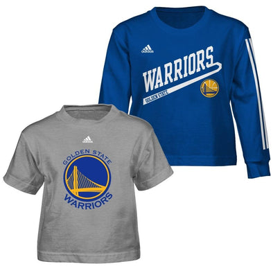 NBA Toddlers Golden State Warriors 2 For 1 Play Combo Shirt Pack