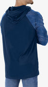 Zubaz Dallas Cowboys NFL Men's Team Color Hoodie with Tonal Viper Sleeves