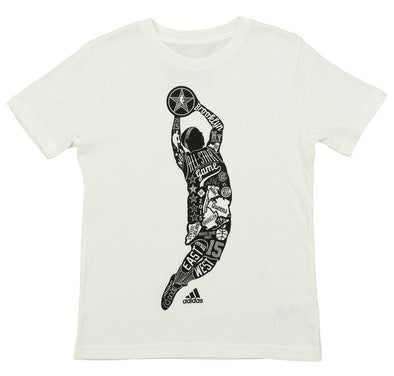 Adidas NBA Youth 2015 Brooklyn All-Star Game Graphic Tee, White