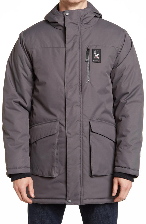 Spyder Men's Parka Jacket, Polar