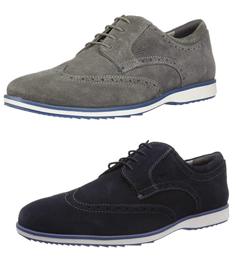 GEOX Men's U Blainey A Brogue Oxford Shoes, Color Options
