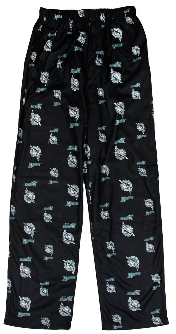 MLB Baseball Kids / Youth Florida Marlins Lounge Pajama Pants - Navy Blue
