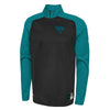 Outerstuff NFL Men's Jacksonville Jaguars O-Line Performance 1/4 Zip Fleece Top