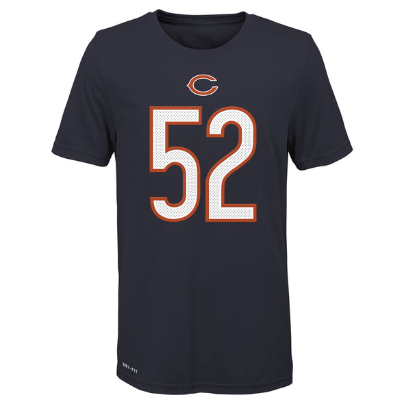 Nike NFL Youth Boys Chicago Bears Khalil Mack #52 Player Pride T-Shirt