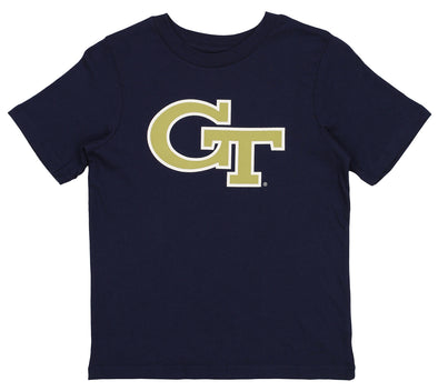 Outerstuff NCAA Kids (4-7) Georgia Tech Yellow Jackets Team Logo Tee