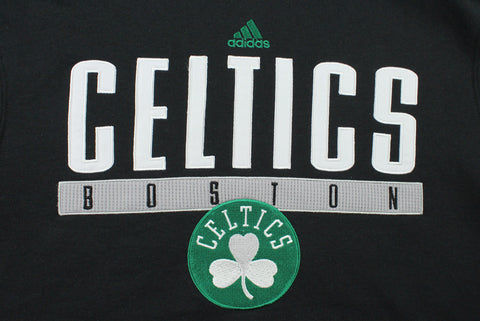 Adidas NBA Men's Boston Celtics Tipoff Playbook Pullover Hoodie, Black
