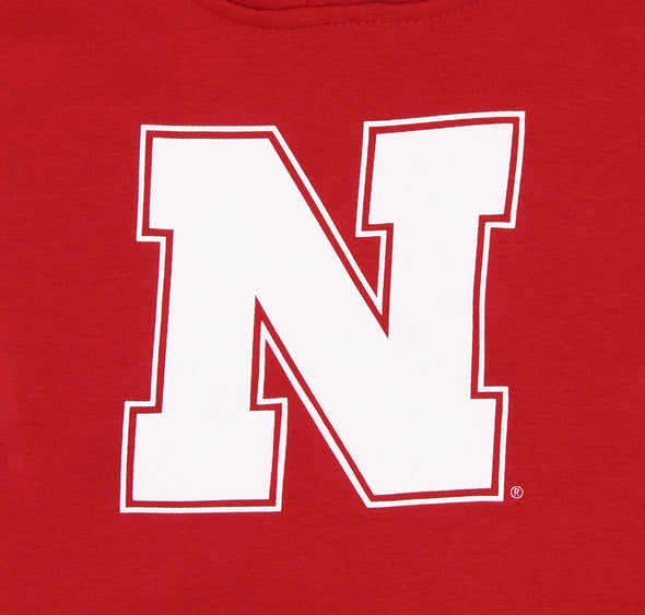 Outerstuff NCAA Youth (8-20) Nebraska Cornhuskers Sueded Fan Hoodie