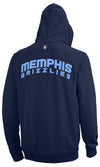 FISLL NBA Men's Memphis Grizzlies Team Color Premium Fleece Hoodie