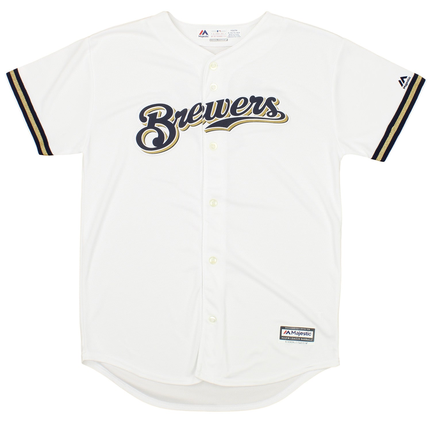 Majestic Authentic Cool Base Jersey - Milwaukee  