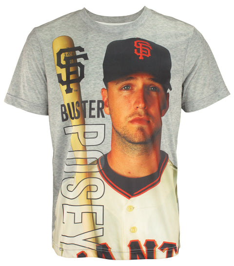 FOCO MLB Men's San Francisco Giants Buster Posey Player Photo Tee