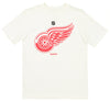 Reebok NHL Boys Youth Detroit Red Wings  hort Sleeve Team Graphic Tee, White