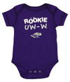 OuterStuff NCAA Infant Wisconsin Whitewater Warhawks 3 Piece Bodysuit Set