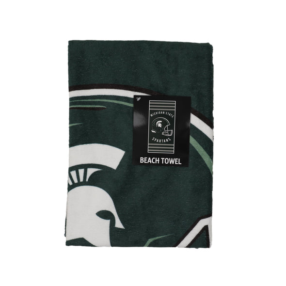 Northwest NCAA Michigan State Spartans "Stripes" Beach Towel, 30" x 60"