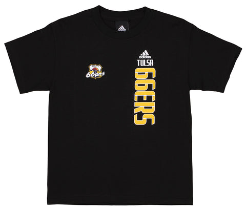 Adidas WNBA Youth Boys Tulsa Shock Soundwave Tee Shirt, Black