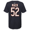 Nike NFL Youth Boys Chicago Bears Khalil Mack #52 Player Pride T-Shirt