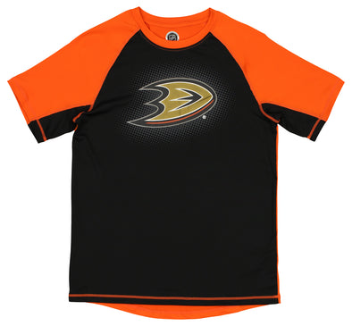 Outerstuff NHL Youth Boys (8-20) Anaheim Ducks Rashguard T-Shirt