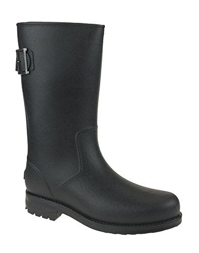 Kenneth Cole Reaction Men's Rainy Dayz Rubber Rain Boots - Black