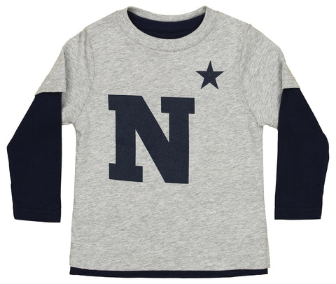 Outerstuff NCAA Toddler Navy Midshipmen Goal Line Stand 3 in 1 Combo Tee