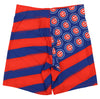 Forever Collectibles MLB Men's Chicago Cubs Diagonal Flag Board Shorts