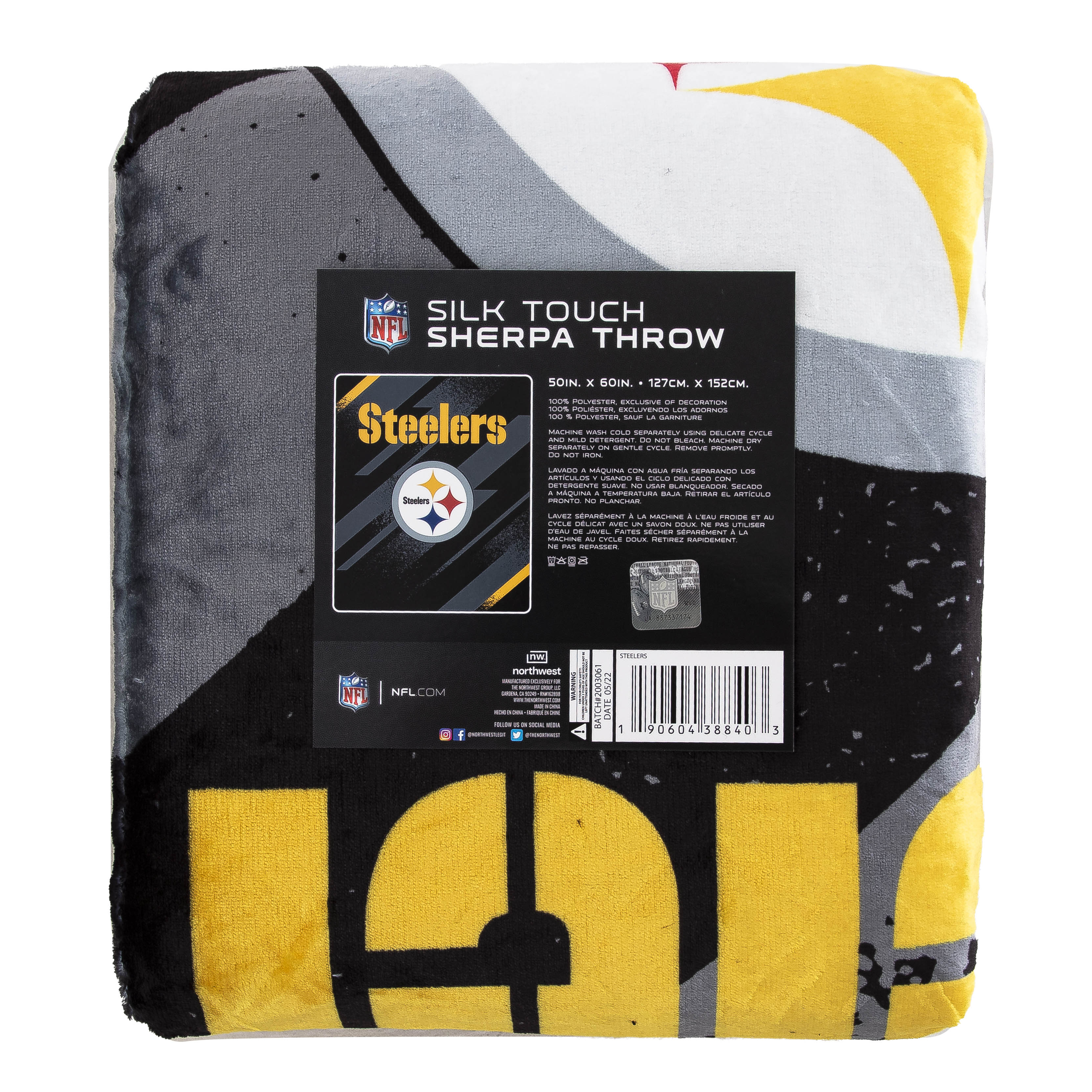  Northwest NBA Silk Touch Sherpa Throw Blanket 50 X 60
