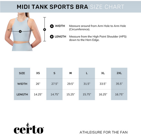 Certo By Northwest NFL Women's New Orleans Saints Crosstown Midi Bra, Black