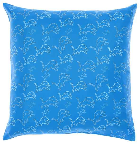 FOCO NFL Detroit Lions 2 Pack Couch Throw Pillow Covers, 18 x 18