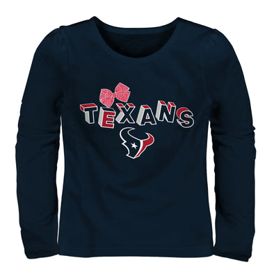 Outerstuff NFL Toddler Houston Texans Long Sleeve Graphic T-Shirt