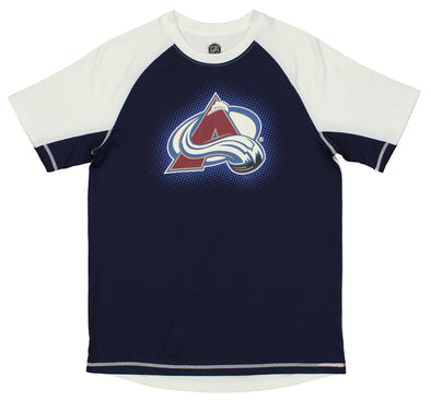 Outerstuff NHL Youth Boys (8-20) Colorado Avalanche Rashguard T-Shirt
