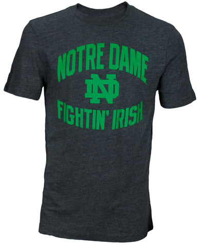NCAA College Men's Notre Dame Fighting Irish Tri-Blend Tee T-Shirt