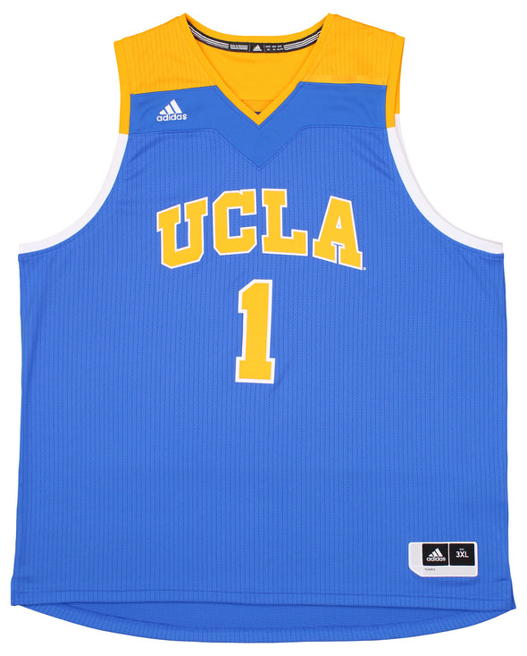 Adidas UCLA Bruins #1 NCAA Big Men's Team Jersey, Blue