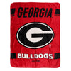 Northwest NCAA Georgia Bulldogs Legion Raschel Throw, 50" x 60"
