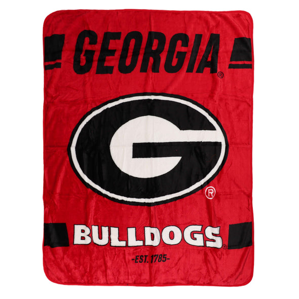 Northwest NCAA Georgia Bulldogs Legion Raschel Throw, 50" x 60"