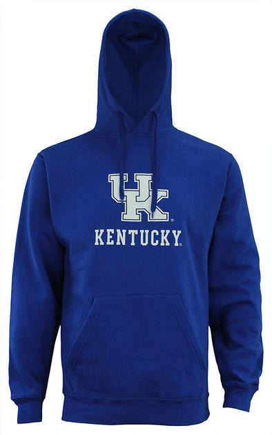Outerstuff NCAA Men's Kentucky Wildcats FZ Team Logo Hoodie, Blue