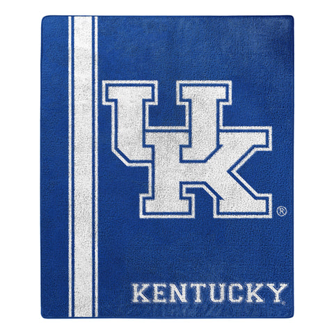 Northwest NCAA Kentucky Wildcats Sherpa Throw Blanket