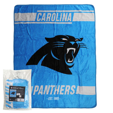 Northwest NFL Carolina Panthers Legion Raschel Throw, 50" x 60"