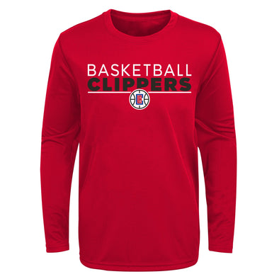 NBA Youth Boys Los Angeles Clippers Tactical Stance Performance Tee