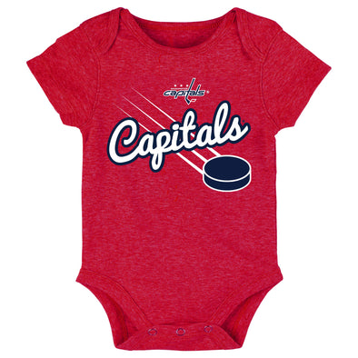 Outerstuff NHL Infant (12M-24M) Washington Capitals Team Goals Creeper