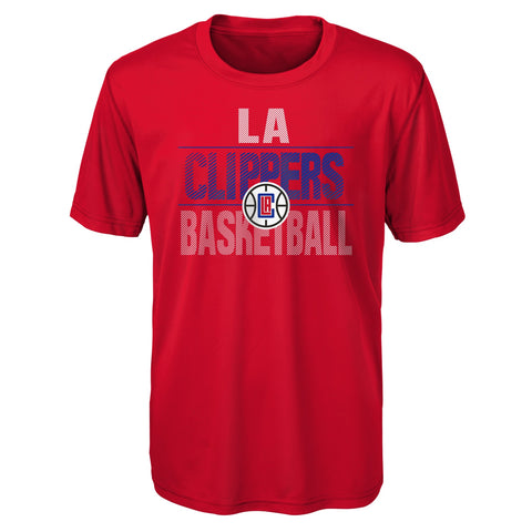 Outerstuff NBA Youth (8-20) Los Angeles Clippers Performance Long & Short Sleeve Shirt Combo