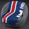 FOCO NFL New York Giants Plush Soft Micro Raschel Throw Blanket, 50 x 60