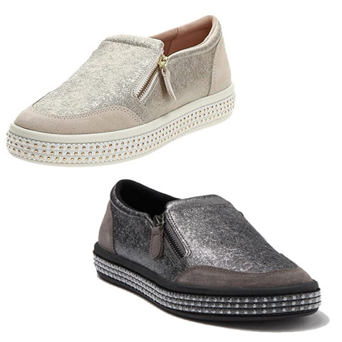 GEOX Women's D Leelu' F Slip On Trainers, Color Options
